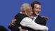 Facebook founder Mark Zuckerberg hugs India's PM Modi Facebook founder Mark Zuckerberg hugs India's PM Modi