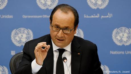 USA Francois Hollande PK Vereinte Nationen