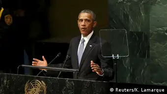 New York UN Gipfel Rede Obama