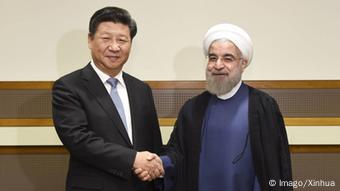 USA Xi Jinping und Hassan Rohani in New York