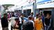 Addis Abeba Äthiopien Bahn Straßenbahn Haltestelle Addis Abeba Äthiopien Bahn Straßenbahn Haltestelle
