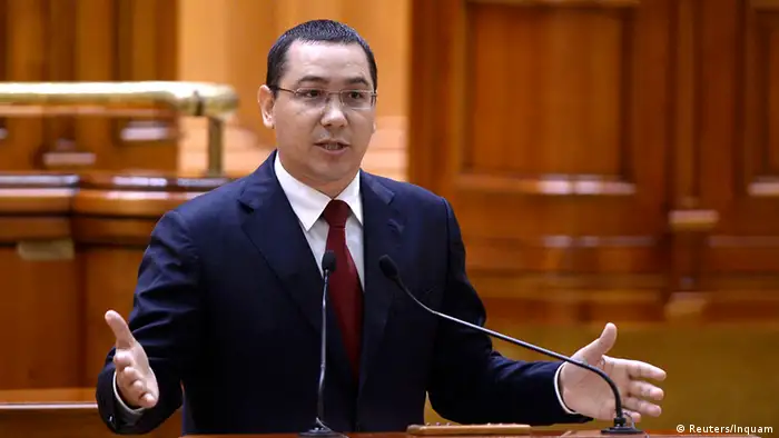 Victor Ponta Rumänien Premierminister Parlament Bukarest Misstrauensantrag gescheitert