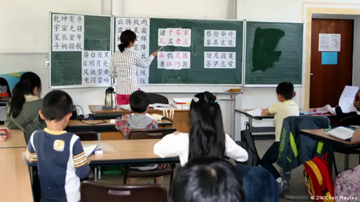Bonn Sprachschule Chinesisch Klassenzimmer Deutschland