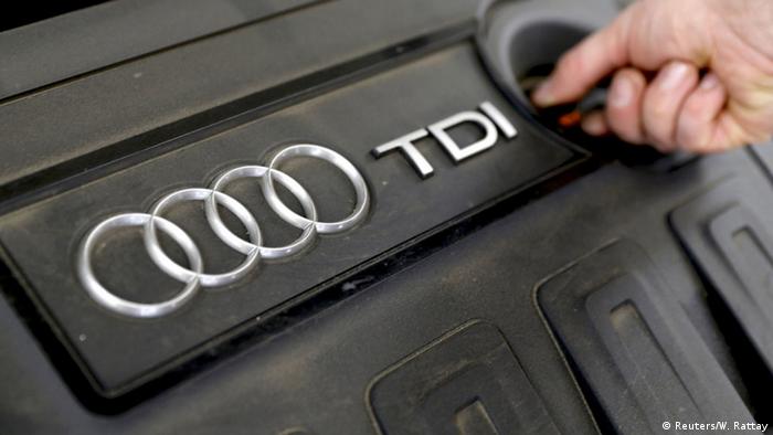 Audi Logo Dieselmotor