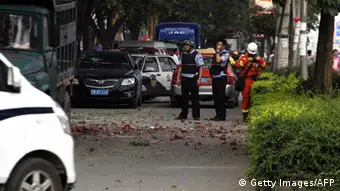 China Explosion in Liuzhou, Liucheng, Guangxi