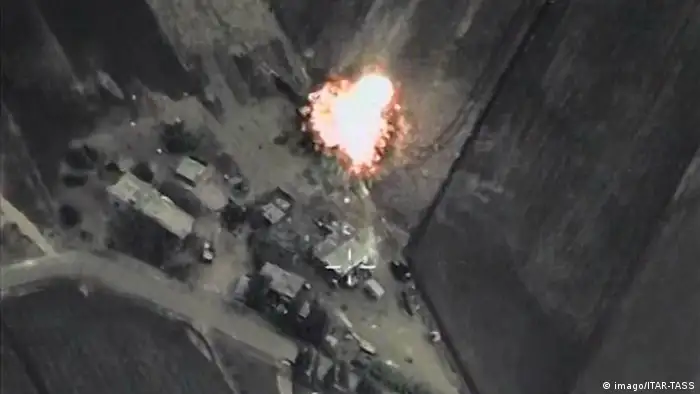 俄罗斯空军空袭叙利亚“伊斯兰国”目标
