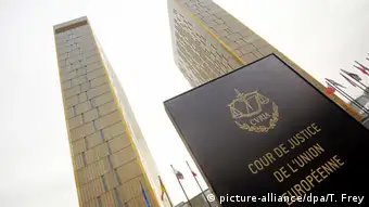 Building of the European Court of Justice in Luxemburg