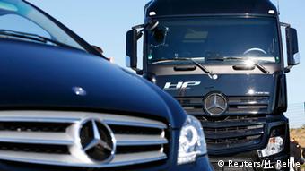 Легковой и грузовой Мерседесы