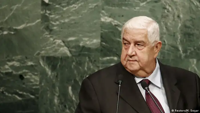 Walid al-Moualem (Reuters/M. Segar)
