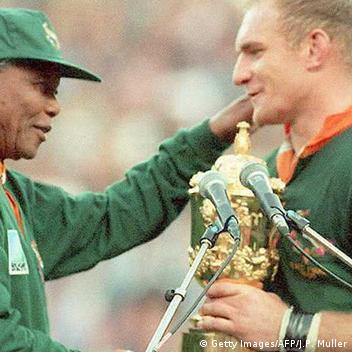 Mandela in Rugby Hall of Fame