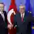 Реджеп Таїп Ердоган (ліворуч) під час зустрічі з Жаном-Клодом Юнкером у Брюсселі 5 жовтня