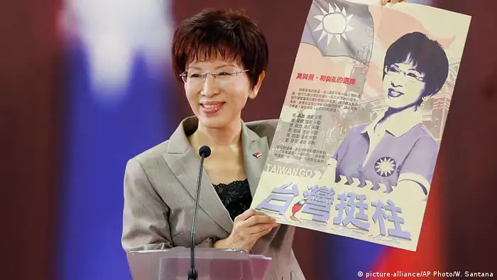 Taiwan Kandidatin Nationalist Party Hung Hsiu-chu