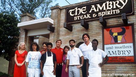 Gerd Müller's The Ambry steakhouse in Fort Lauderdale in 1982