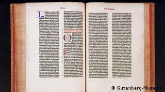 Mainz - Gutenberg-Museum Bibel