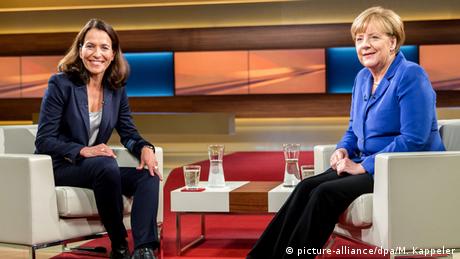 Fernsehen - Angela Merkel bei Anne Will