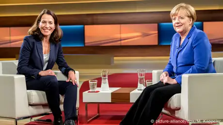 Fernsehen - Angela Merkel bei Anne Will