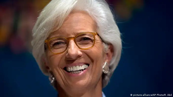 Peru IMF Chefin Christine Lagarde in Lima