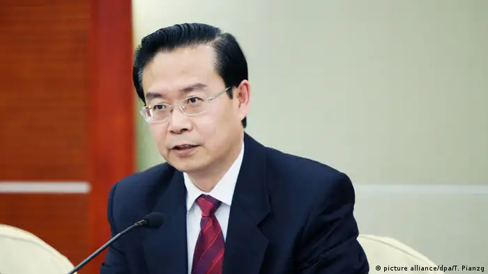 China Gouverneur der Provinz Fujian Su Shulin