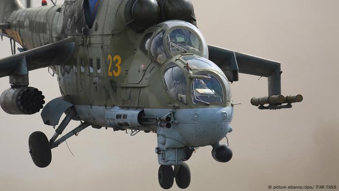El Gepard puede ser peligroso, incluso, para el helicóptero blindado Mil Mi-24.