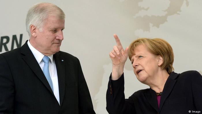 Archivbild Angela Merkel und Horst Seehofer
