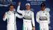 Formel 1 Grand Prix in Sotschi Russland Rosberg Hamilton und Bottas Formel 1 Grand Prix in Sotschi Russland Rosberg Hamilton und Bottas