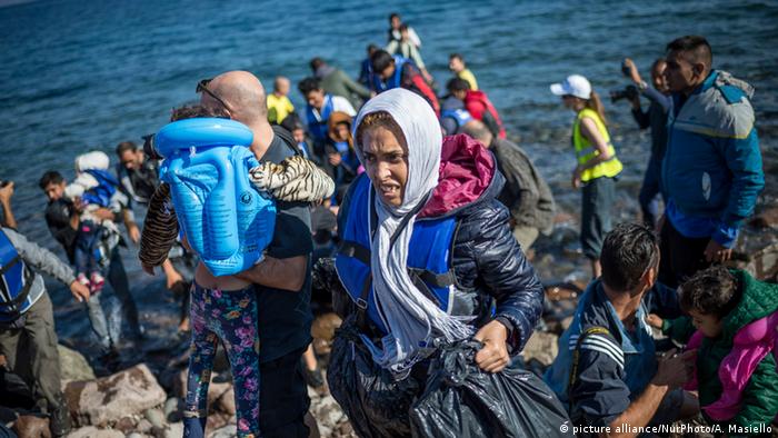 Griechenland Lesbos Flüchtlinge