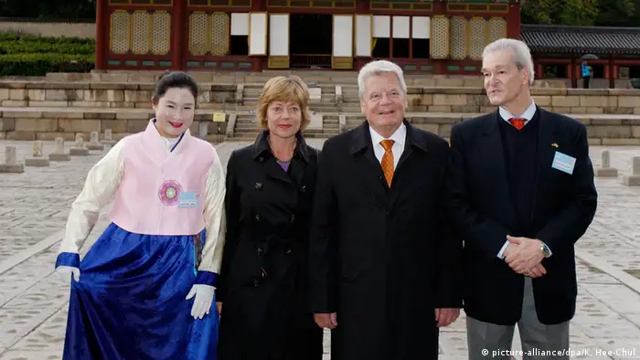 Joachim Gauck Daniela Schadt Südkorea Besuch Hans-Alexander Kneider