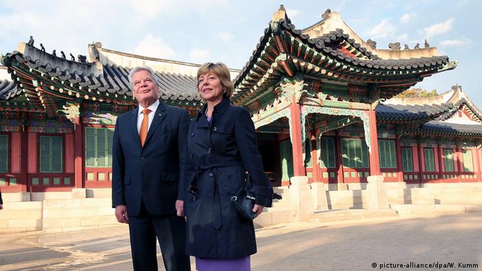 Joachim Gauck Daniela Schadt Südkorea Besuch