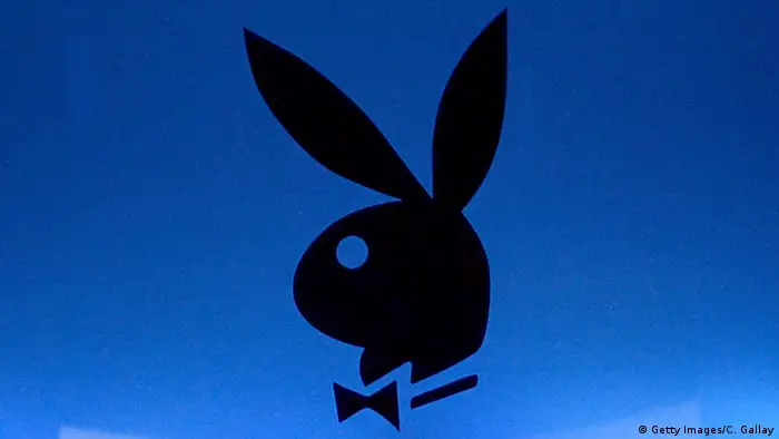 Playboy logo, Copyright: Getty images / C. Gallay