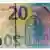 20 euros, la denominación más usada en la Unión Europea.