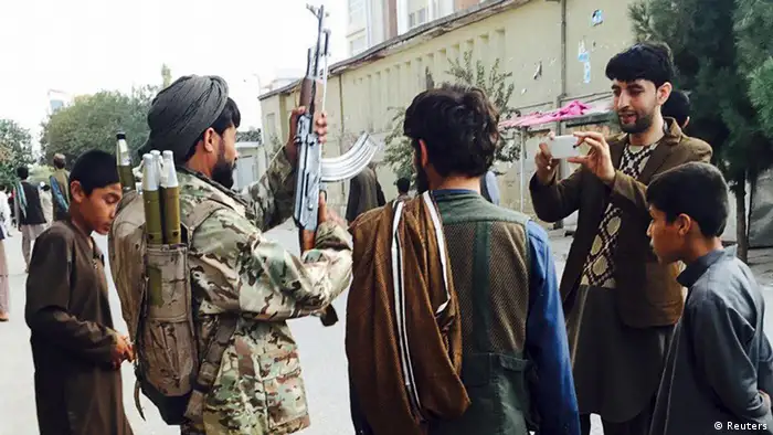 Afghanistan Taliban Kämpfer in Kundus