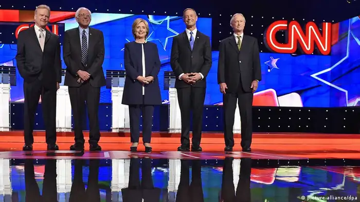 TV-Debatte der Kandidaten der Demokraten