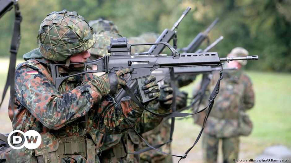10x Militär Soldaten Bundeswehr Waffe Sturmgewehr G36 für Lego Kompatibel 