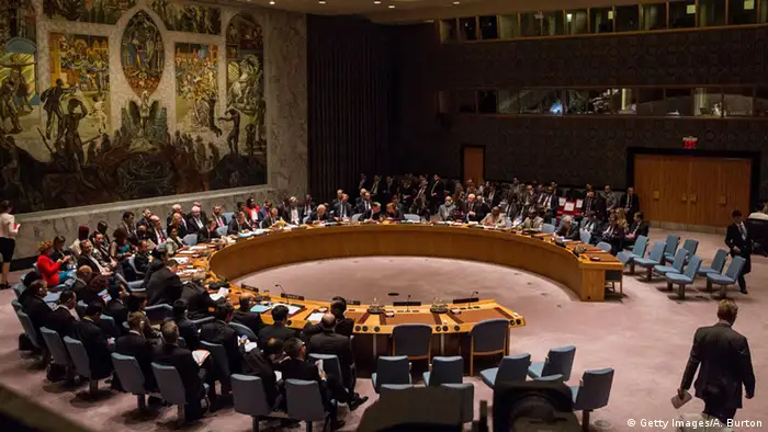 UN Sicherheitsrat der Vereinten Nationen 