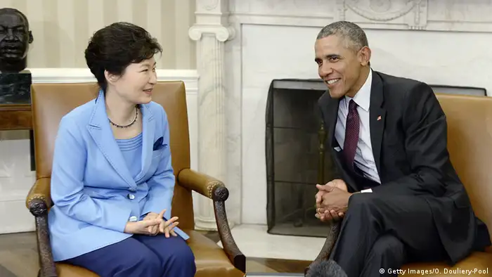 USA - Barack Obama trifft Park Geun-hye