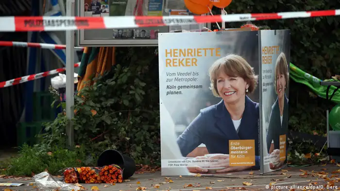 Köln Messerattacke auf OB-Spitzenkandidatin Henriette Reker