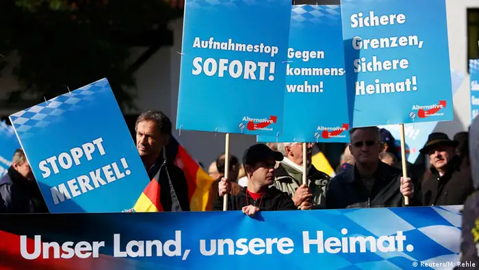 AfD Demonstration in Freilassing