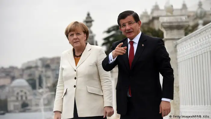 Istanbul Besuch Merkel Davutoglu