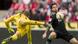 Bundesliga Köln gegen Hannover Leon Andreasen Handtor Bundesliga Köln gegen Hannover Leon Andreasen Handtor
