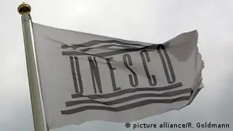 UNESCO Flagge Symbolbild