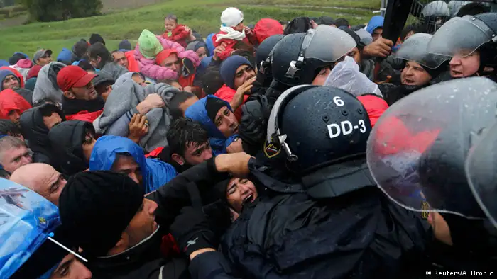 Slowenien Kroatien Flüchtlingskrise