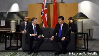 Großbritannien Besuch chinesischer Präsident Xi Jinping & Philip Hammond