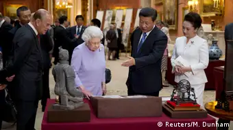 Großbritannien, Xi Jinping auf Staatsbesuch