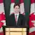 Justin Trudeau, primer ministro de Canadá.