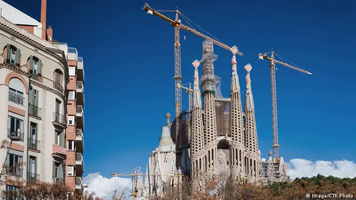 Barcelona Sagrada Familia Antoni Gaudi Kirche 