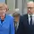 Меркель та Яценюк під час відкриття Українсько-німецького економічного форуму