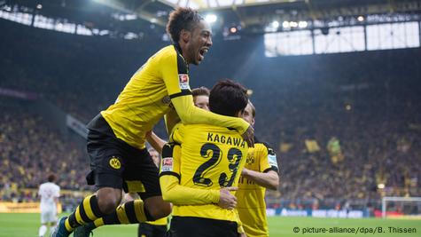 Hertha Berlin 1 Borussia Dortmund 1: Kagawa equalises in Aubameyang's  absence - myKhel