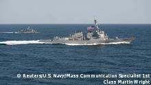 USA entsenden Kriegsschiff ins Südchinesische Meer