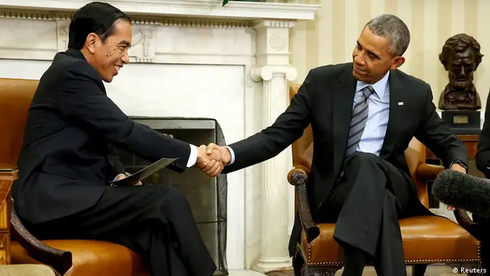Barack Obama und Joko Widodo