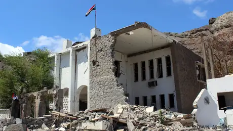 Jemen Sira Nachbarschaft in Aden Zerstörung
